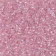 Miyuki Delica Bead 11 0 - DB1673 - Pearl Lined Transparent Pink AB Sale