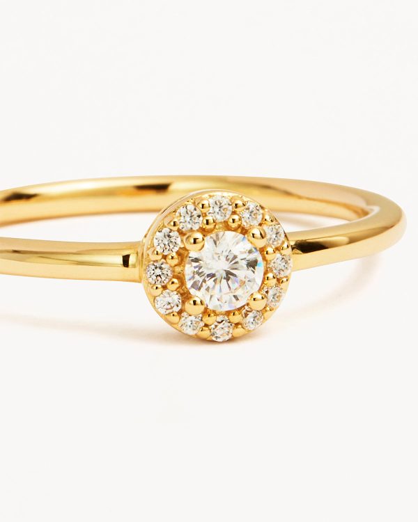 14k Solid Gold Ocean Mist Diamond Ring Online Sale