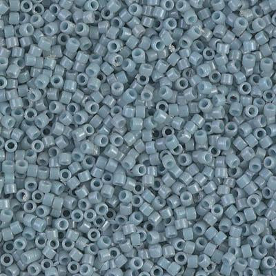 Miyuki Delica Bead 11 0 - DB2129 - Duracoat Opaque Moody Blue Online Sale