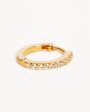 14k Solid Gold Diamond Celestial Sleeper Online Hot Sale