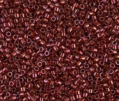 Miyuki Delica Bead 11 0 - DB0116 - Wine Gold Luster Fashion