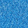 Miyuki Delica Bead 11 0 - DB0076 - Light Blue Lined Crystal AB Cheap