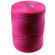 C-LON Bead Cord, Fluorescent Hot Pink - 0.5mm, 92 Yard Spool Sale