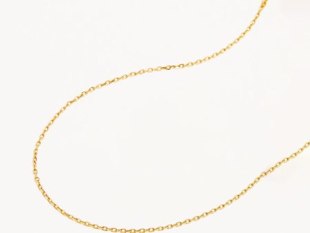 18k Gold Vermeil 18  Signature Chain Necklace Sale