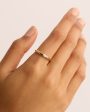 14k Solid Gold Petal of Hope Lab-Grown Diamond Ring on Sale