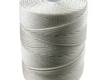 C-LON Bead Cord, Oyster - 0.5mm, 92 Yard Spool For Cheap