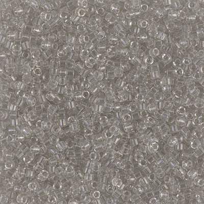 Miyuki Delica Bead 11 0 - DB1111 - Transparent Gray Mist Online Sale