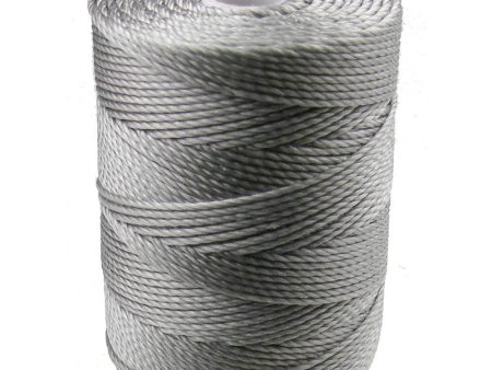 C-LON Bead Cord, Nickel - 0.5mm, 92 Yard Spool Online now