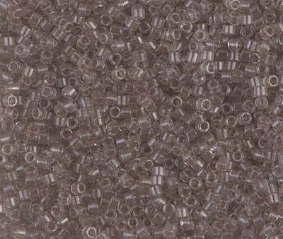 Miyuki Delica Bead 11 0 - DB1416 - Transparent Light Taupe Fashion