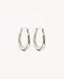 Sterling Silver Radiant Energy Large Hoops Online