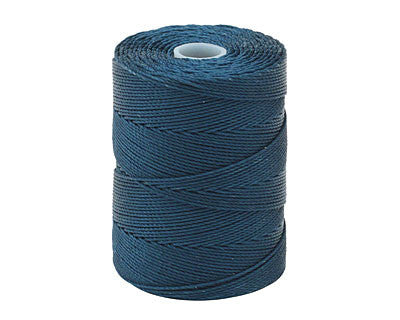 C-Lon Fine Weight Bead Cord, Peacock - 0.4mm, 136 Yard Spool Discount