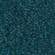 Miyuki Delica Bead 11 0 - DB0788 - Dyed Semi-Frosted Transparent Dark Teal Online