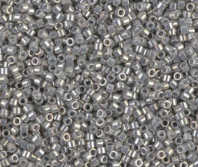 Miyuki Delica Bead 11 0 - DB0251 - Opaque Smoke Gray Luster Online now