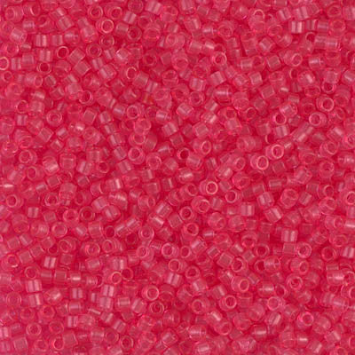 Miyuki Delica Bead 11 0 - DB1308 - Dyed Transparent Bubble Gum Pink Cheap