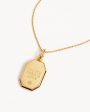 18k Gold Vermeil Love Necklace Hot on Sale