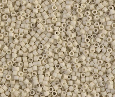 Miyuki Delica Bead 11 0 - DB0388 - Matte Opaque Bone Luster Supply