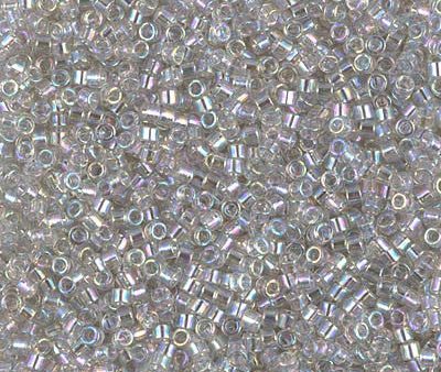 Miyuki Delica Bead 11 0 - DB1251 - Transparent Gray Mist AB Online Sale