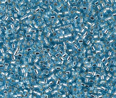 Miyuki Delica Bead 11 0 - DB0044 - Silver Lined Aqua For Sale