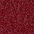 Miyuki Delica Bead 11 0 - DB0654 - Dyed Opaque Maroon Hot on Sale