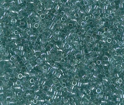 Miyuki Delica Bead 11 0 - DB0112 - Transparent Sea Foam Luster Sale