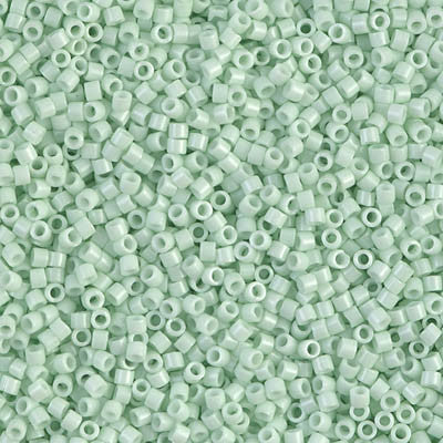 Miyuki Delica Bead 11 0 - DB1496 - Opaque Light Mint Online now