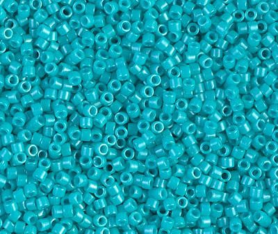 Miyuki Delica Bead 11 0 - DB0658 - Dyed Opaque Turquoise Green Cheap