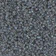 Miyuki Delica Bead 11 0 - DB0081 - Gray Lined Crystal AB Supply