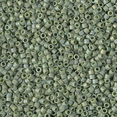 Miyuki Delica Bead 11 0 - DB2310 - Matte Opaque Glazed Pistachio AB Discount