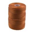 C-LON Bead Cord, Light Copper - 0.5mm, 92 Yard Spool Hot on Sale