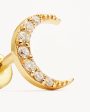 14k Solid Gold Evening Sky Diamond Cartilage Earring Cheap