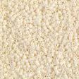 Miyuki Delica Bead 11 0 - DB0352 - Matte Opaque Cream Fashion