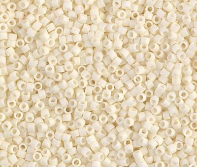 Miyuki Delica Bead 11 0 - DB0352 - Matte Opaque Cream Fashion