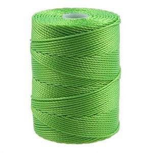 C-LON Bead Cord, Neon Green - 0.5mm, 92 Yard Spool For Cheap