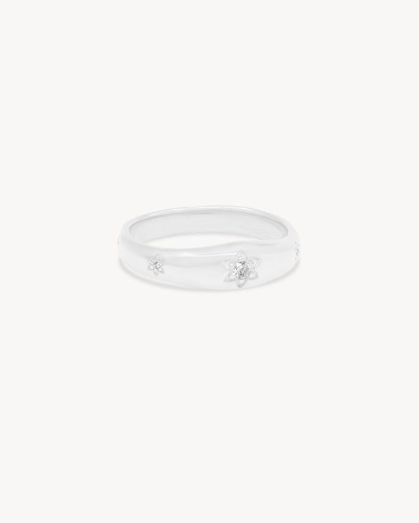 Sterling Silver Align Your Soul Ring For Discount