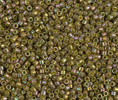 Miyuki Delica Bead 11 0 - DB0133 - Opaque Golden Olive Luster Cheap