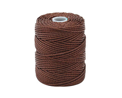 C-Lon Tex 400 Heavy Weight Bead Cord, Brown - 1.0mm, 36 Yard Spool Cheap