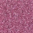 Miyuki Delica Bead 11 0 - DB0902 - Sparkling Peony Pink Lined Crystal Supply