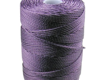 C-LON Bead Cord, French Lilac - 0.5mm, 92 Yard Spool Online Hot Sale