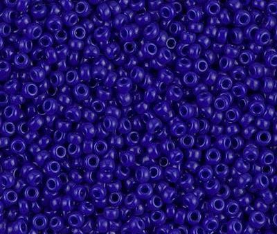 Miyuki 11 Round Seed Bead, 11-414, Opaque Cobalt Online Hot Sale