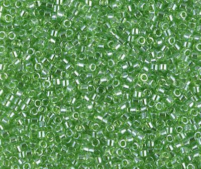 Miyuki Delica Bead 11 0 - DB1226 - Transparent Lime Luster Hot on Sale