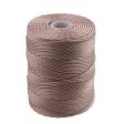 C-LON Bead Cord, Blush - 0.5mm, 92 Yard Spool For Sale