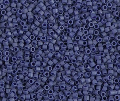 Miyuki Delica Bead 11 0 - DB0377 - Matte Metallic Royal Blue Hot on Sale