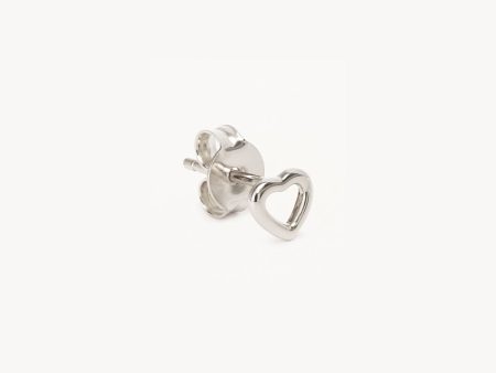 Sterling Silver Pure Love Stud Earring Cheap