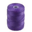 C-LON Bead Cord, Amethyst - 0.5mm, 92 Yard Spool Online Sale