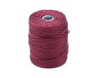 C-Lon Tex 400 Heavy Weight Bead Cord, Wine - 1.0mm, 36 Yard Spool Discount