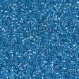 Miyuki Delica Bead 11 0 - DB0905 - Sparkling Blue Lined Crystal For Cheap