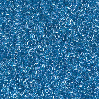 Miyuki Delica Bead 11 0 - DB0905 - Sparkling Blue Lined Crystal For Cheap