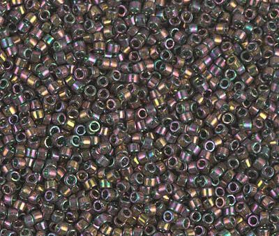 Miyuki Delica Bead 11 0 - DB0127 - Forest Green Rainbow Gold Luster Online