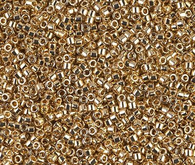 Miyuki Delica Bead 11 0 - DB0034 - 24kt Gold Light Plated Cheap