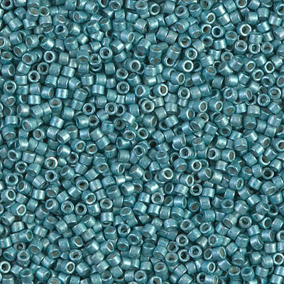 Miyuki Delica Bead 11 0 - DB1183 - Galvanized Semi-Frosted Dark Aqua on Sale